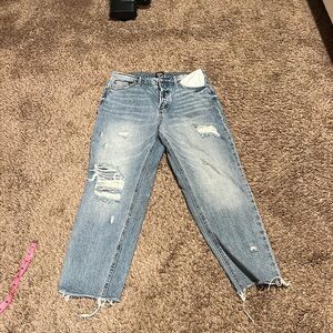 BDG distressed mom jeans